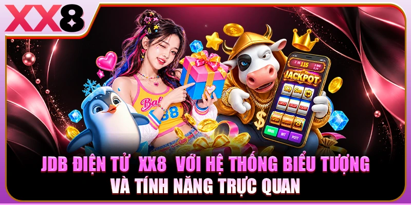 JDB Điện Tử XX8 Với Hệ Thống Trò Chơi Và Biểu Tượng Rõ Ràng